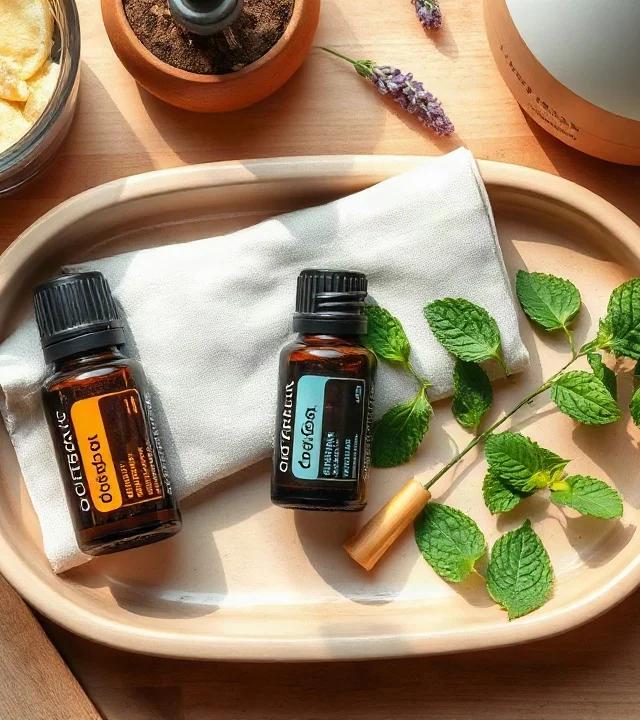 Olejek miętowy doTERRA w migrenie i napięciu