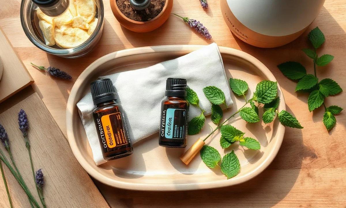 Olejek miętowy doTERRA w migrenie i napięciu
