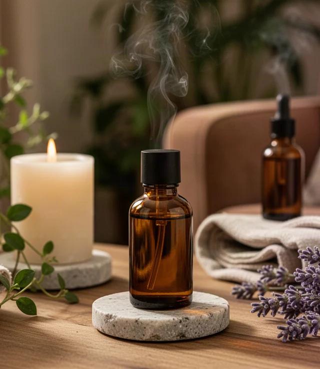 Evening Couple Massage Ritual with Lavender and Balance