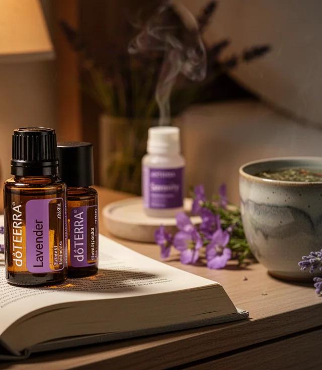 Lavender Oil for Sleep and Evening Calm