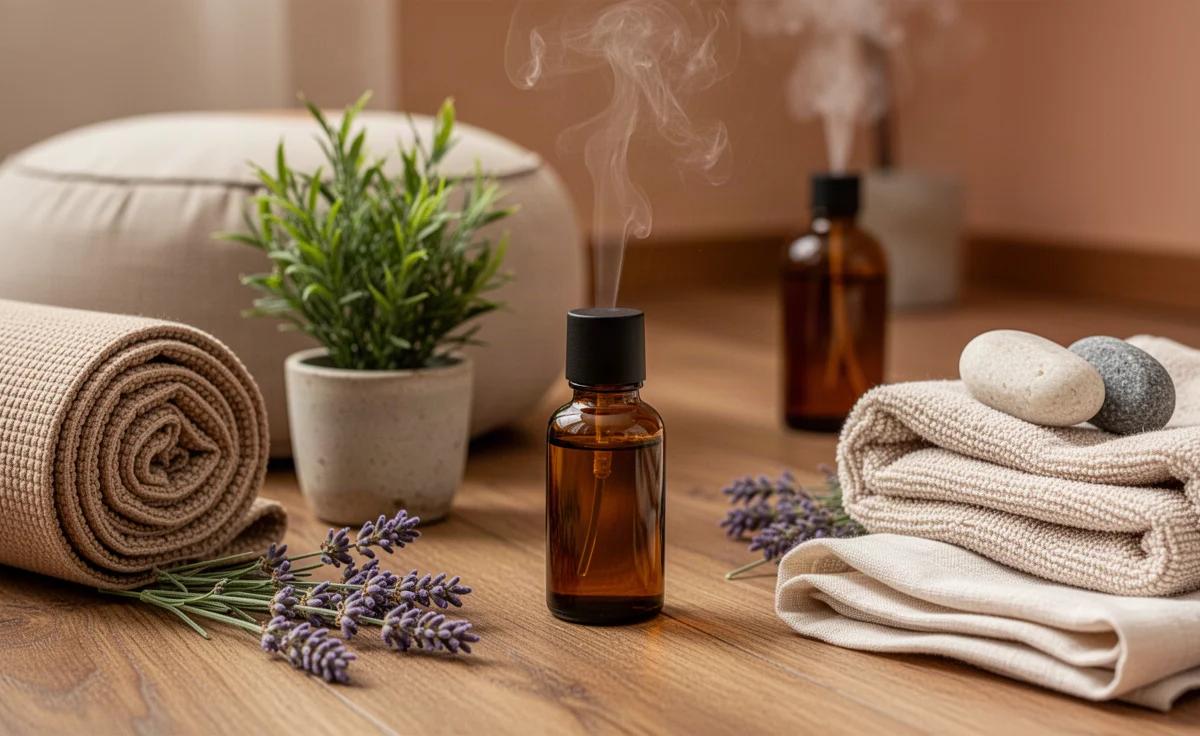 Joga z olejkami eterycznymi doTERRA rytuał relaksacyjny