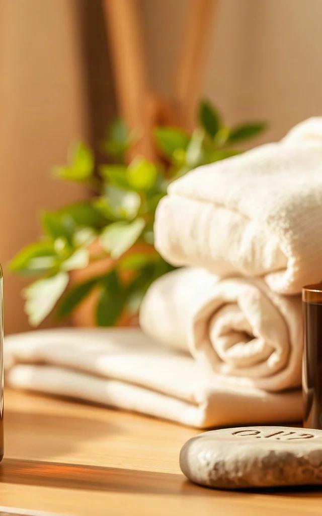 Routine d'auto-massage du soir aux huiles