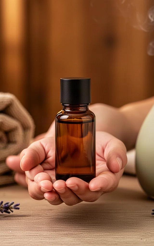 مساج الرقبة والكتفين بترتيب زيوت AromaTouch
