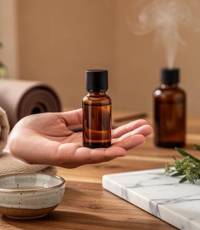 Ritual de automasaj AromaTouch pentru mâini și ceafă seara