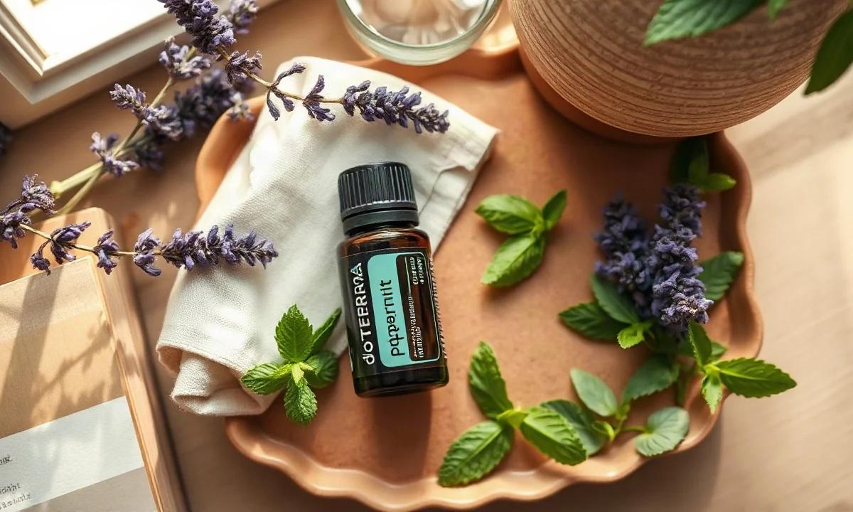 Ulei de mentă doTERRA vs mentă din supermarket