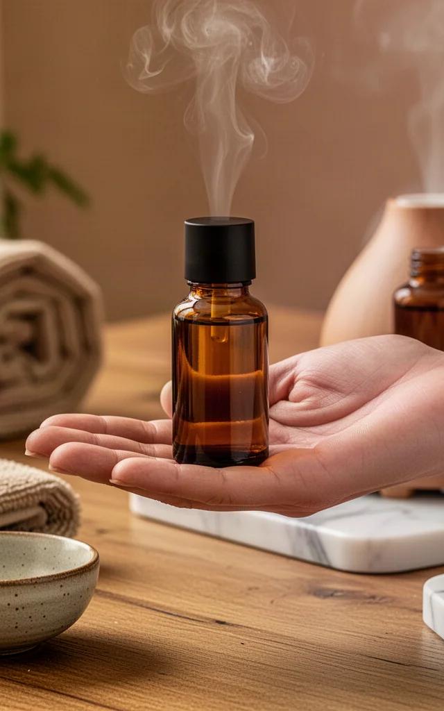 Nek- en schoudermassage met rustgevende oliën