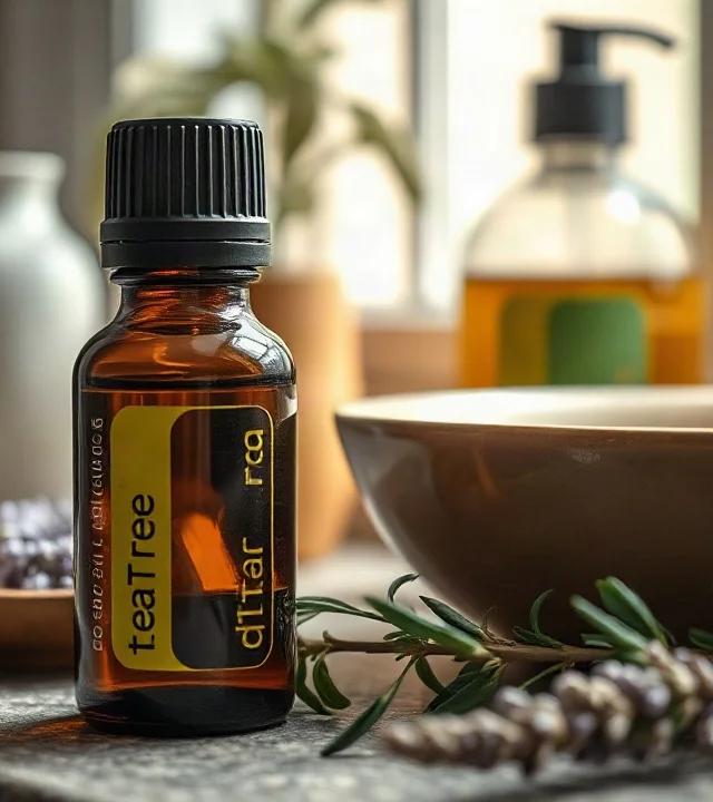 Huile essentielle d'arbre à thé doTERRA contre l'acné