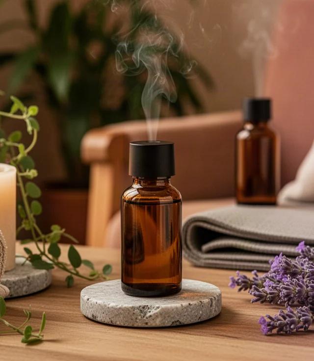 Ulei esențial de lavandă sau Balance pentru relaxare