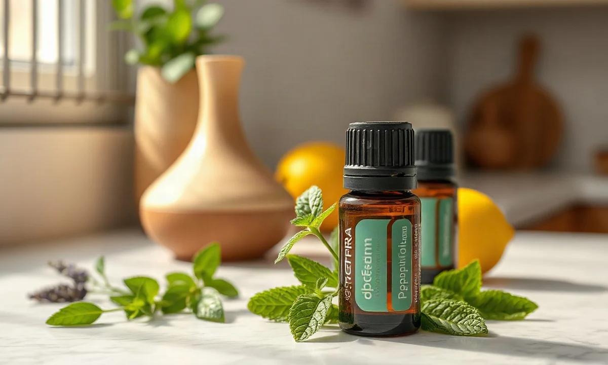 Huile essentielle de menthe poivrée doTERRA, bienfaits