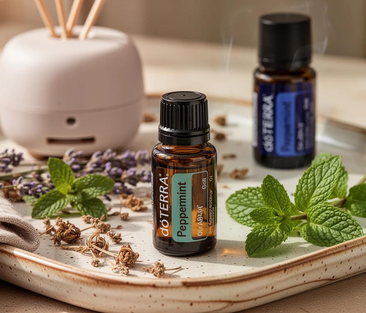 Olio Essenziale Menta Piperita e Mal di Testa