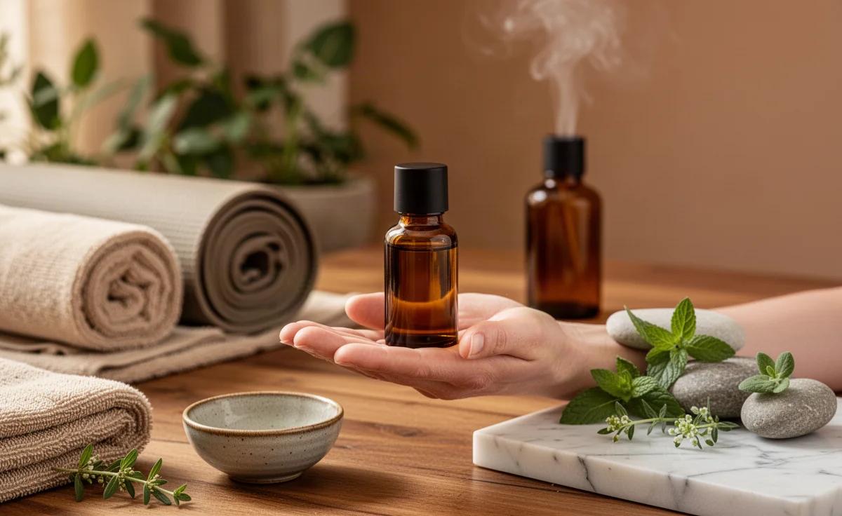 Automasaj ceafă și umeri cu uleiuri doTERRA seara