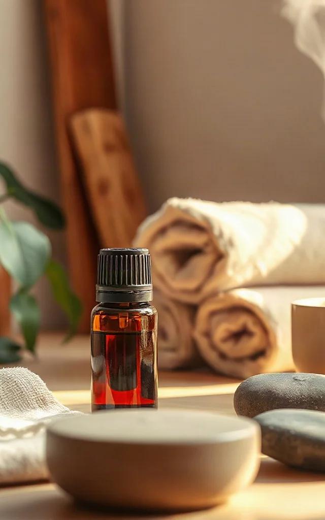 Massage du soir à deux aux huiles essentielles