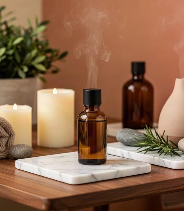 Massageritueel voor koppels 's avonds met doTERRA