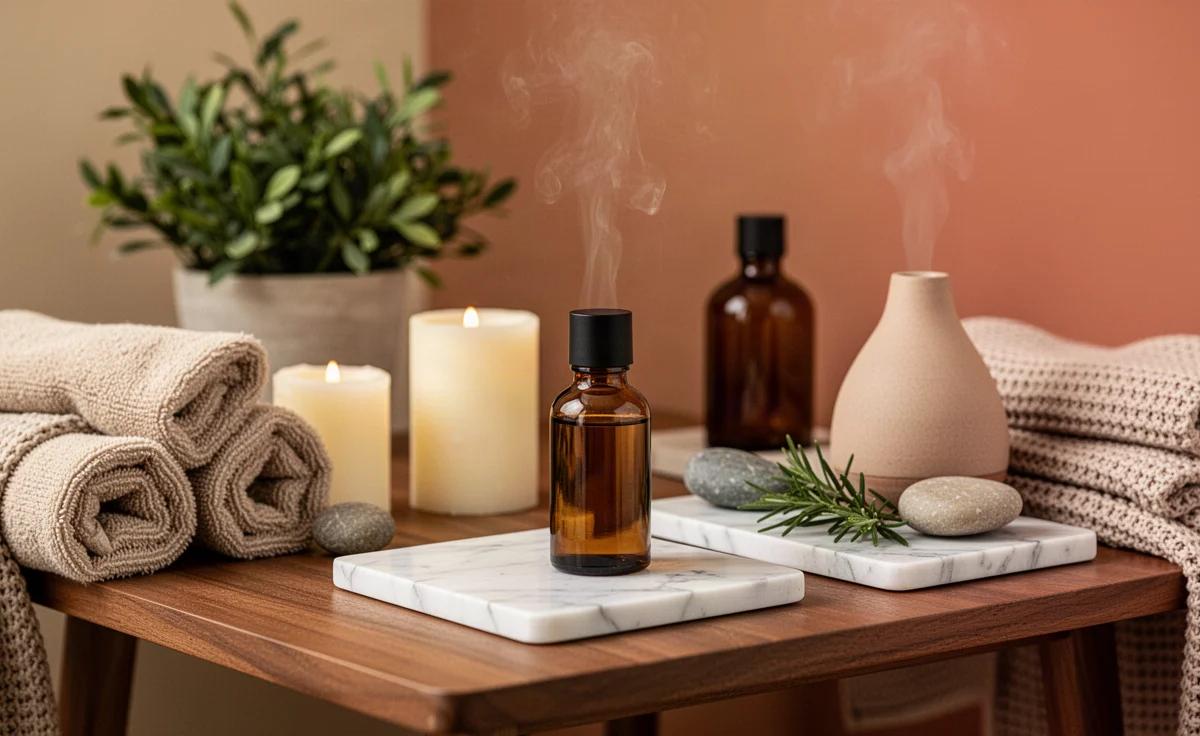 Massageritueel voor koppels 's avonds met doTERRA
