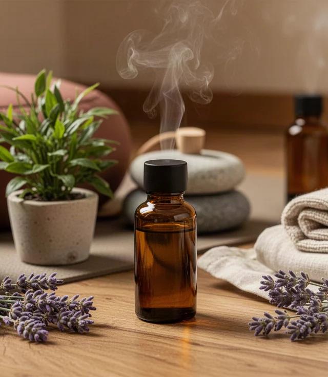 Yoga con aceites esenciales doTERRA para relajarse