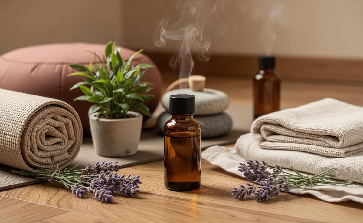 Yoga con aceites esenciales doTERRA para relajarse