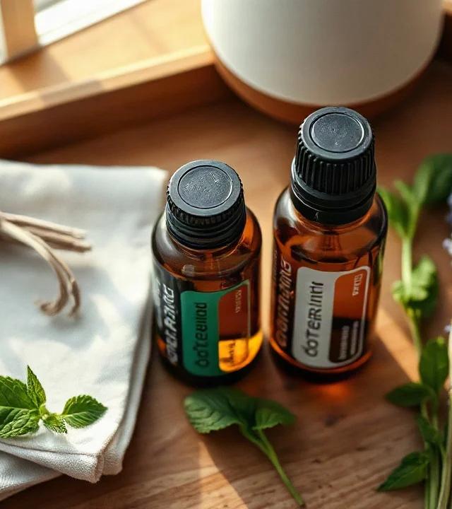 Pfefferminzöl von doTERRA hilft natürlich gegen Kopfweh