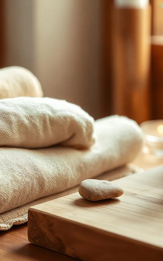 Warme Handtücher und ätherische Öle, Dein Ritual