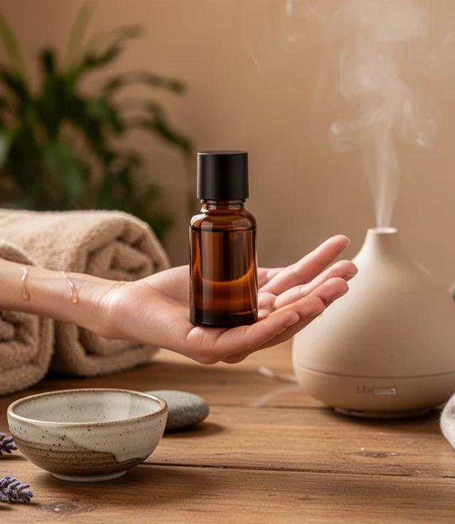 مساج استرخائي للزوجين بخلطة AromaTouch في المنزل