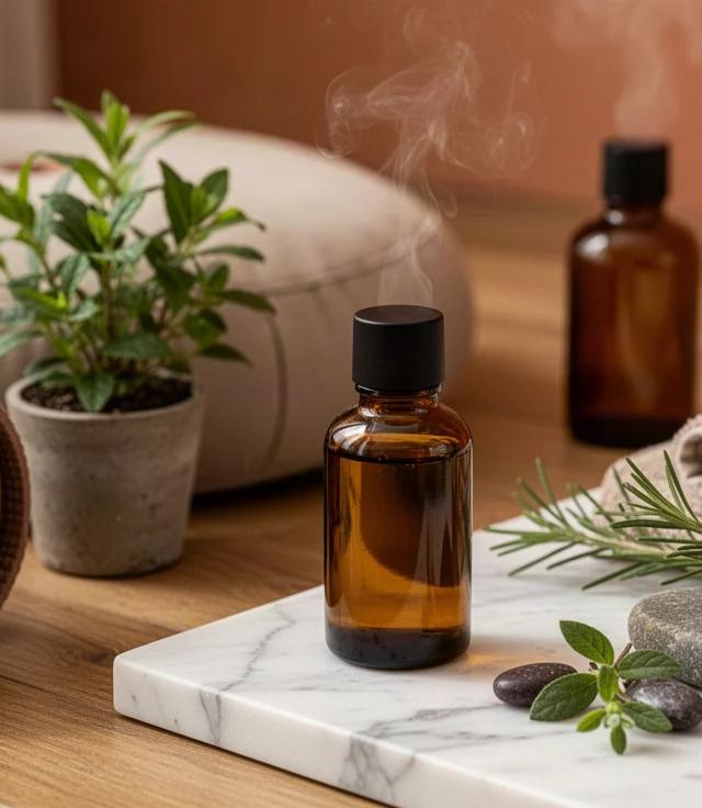 Yoga et huiles essentielles, rituel bien-être maison