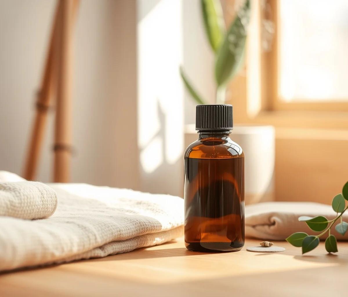 Massage relaxant aux huiles essentielles à la maison