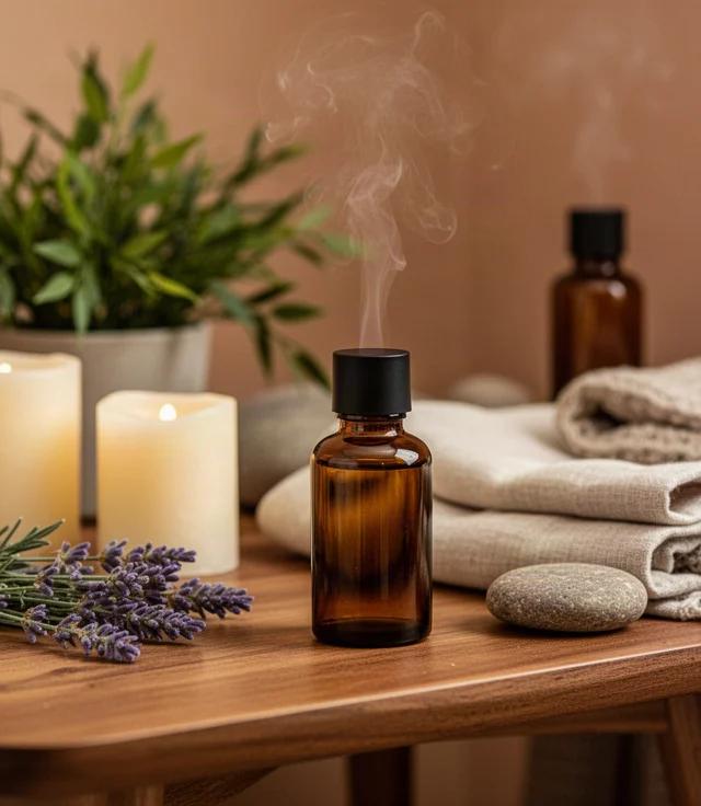 Relaxing Couple Massage Ritual with Essential Oils