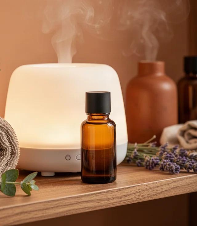 Yoga et huiles essentielles, rituel détente au diffuseur
