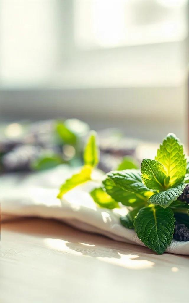 Huile Essentielle Menthe Poivrée Migraine et Maux de Tête