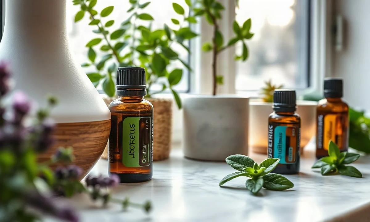 Óleos essenciais para tosse e garganta inflamada