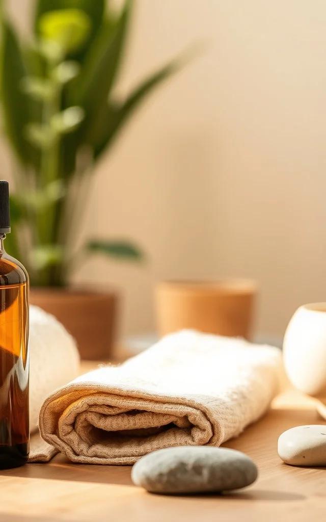 Zelfmassage van handen en voeten met etherische oliën