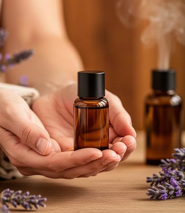 Self Massage for Hands Feet Neck with Lavender and Balance