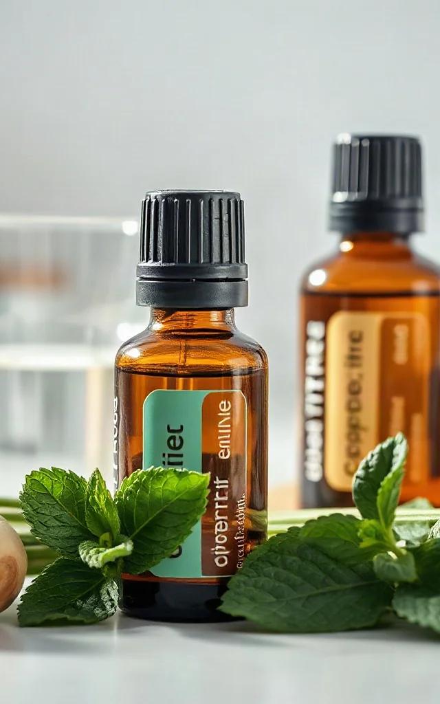 Huile essentielle de menthe poivrée doTERRA et digestion