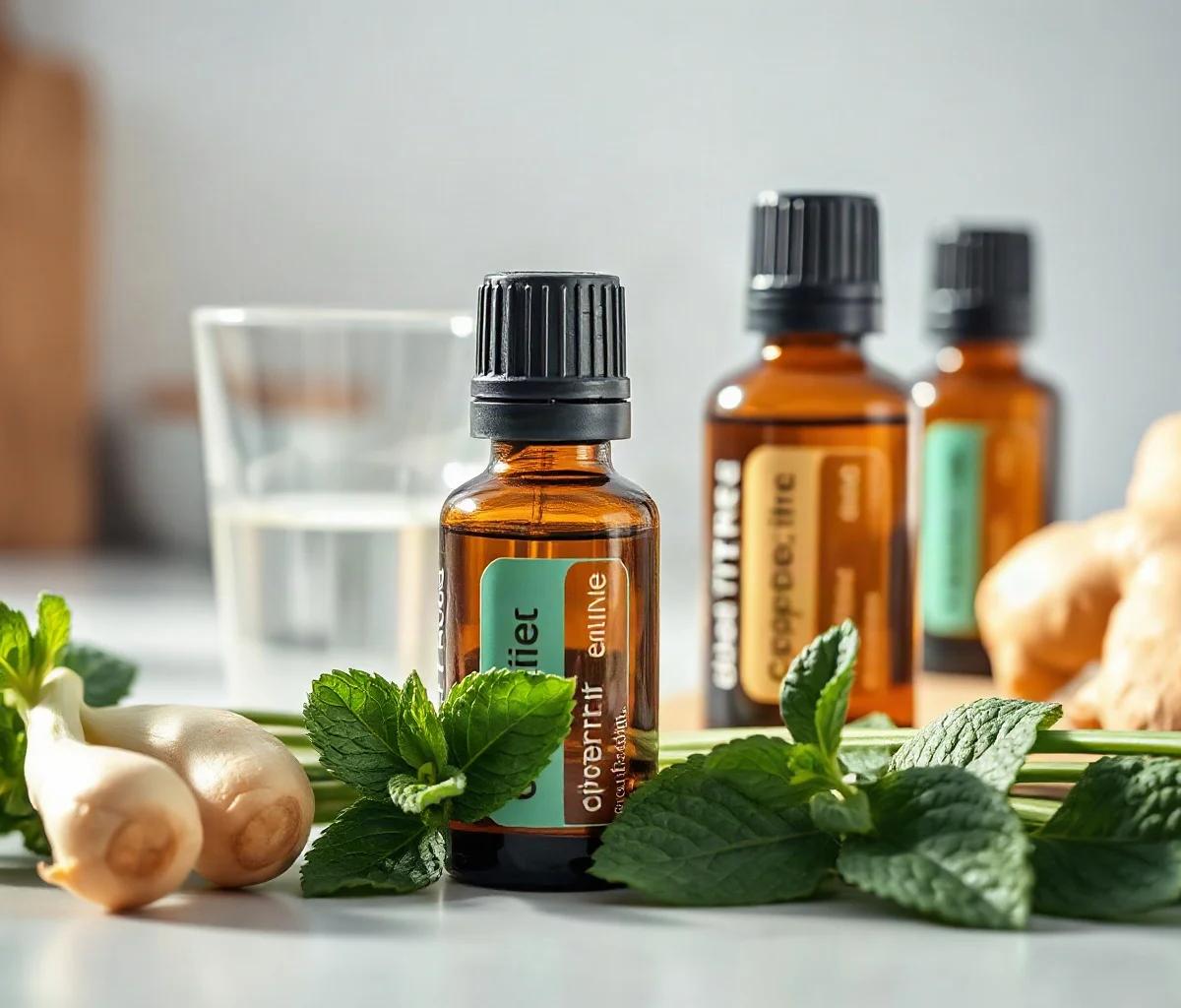 Huile essentielle de menthe poivrée doTERRA et digestion