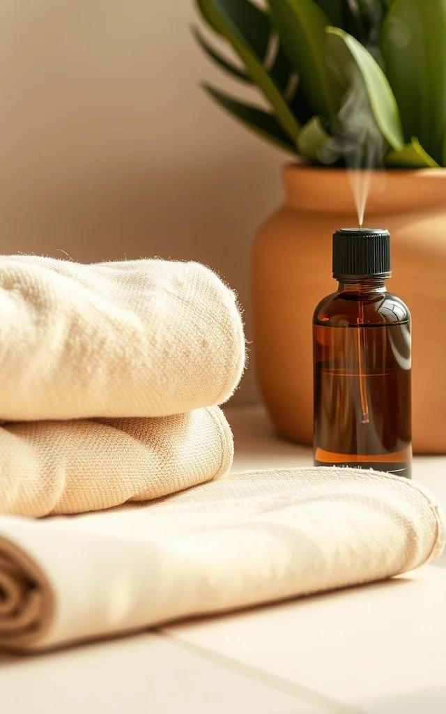 Masaje en pareja con aceite y AromaTouch
