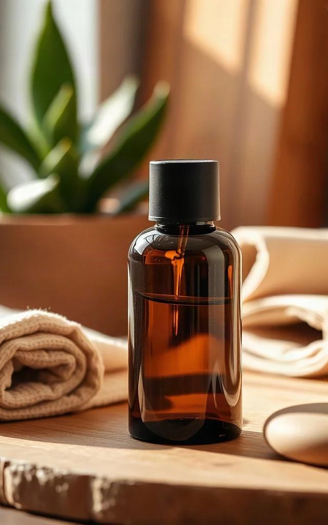 Selbstmassage mit Öl für Hände, Füße und Nacken