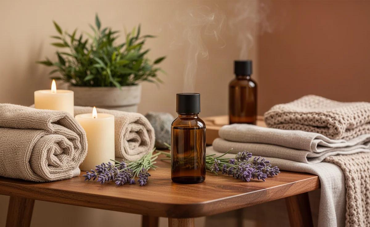 Se masser soi-même avec des huiles essentielles
