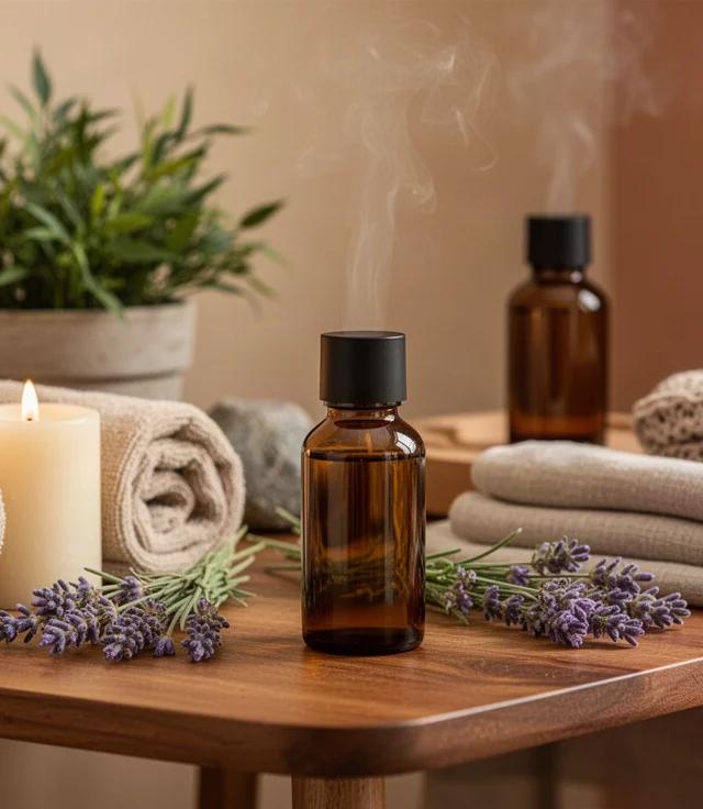 Se masser soi-même avec des huiles essentielles