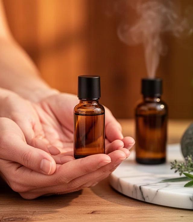 Diluer l'huile AromaTouch avec la noix de coco