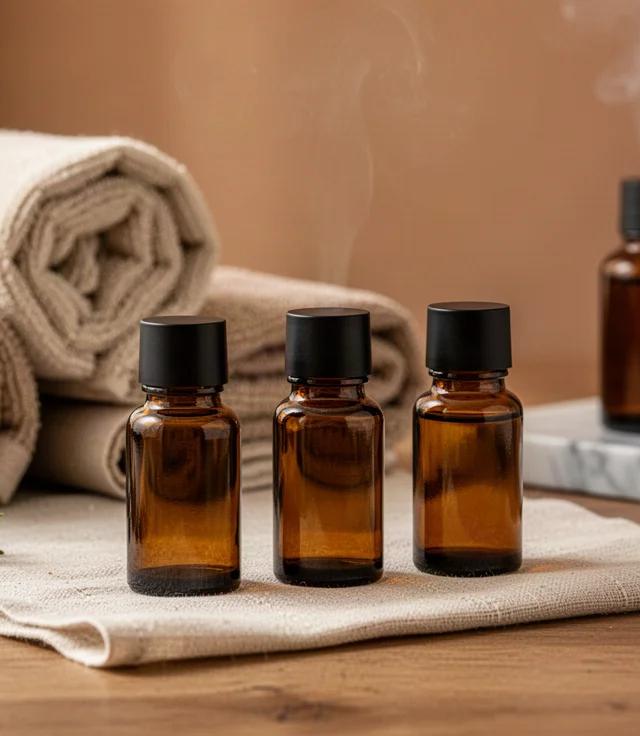 Massage en couple le soir avec l'AromaTouch