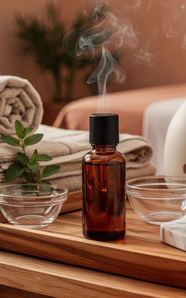 خطوات تطبيق AromaTouch بزيوتك المنزلية