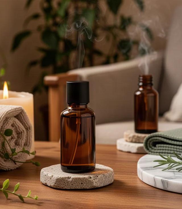 Técnica AromaTouch en pareja, ritual nocturno