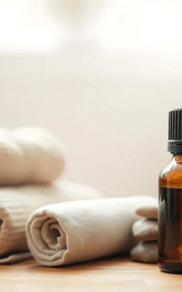 Massageolie mengen met kokosolie
