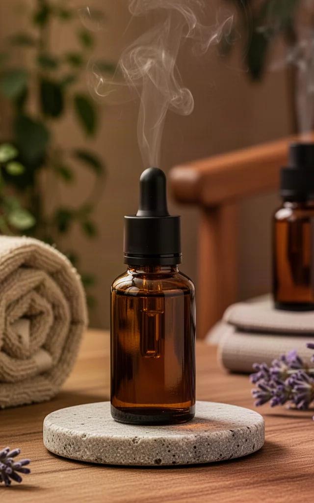 Abendliches Massageritual mit Lavendel und wilder Orange