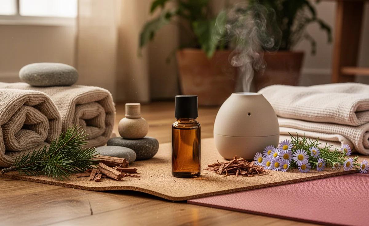 Ulei Balance pentru ancorare în yoga acasă