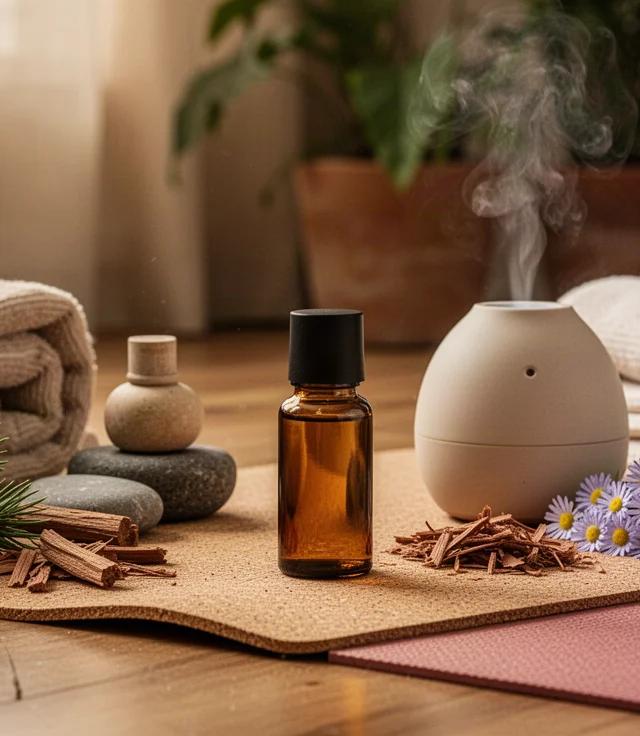 Ulei Balance pentru ancorare în yoga acasă