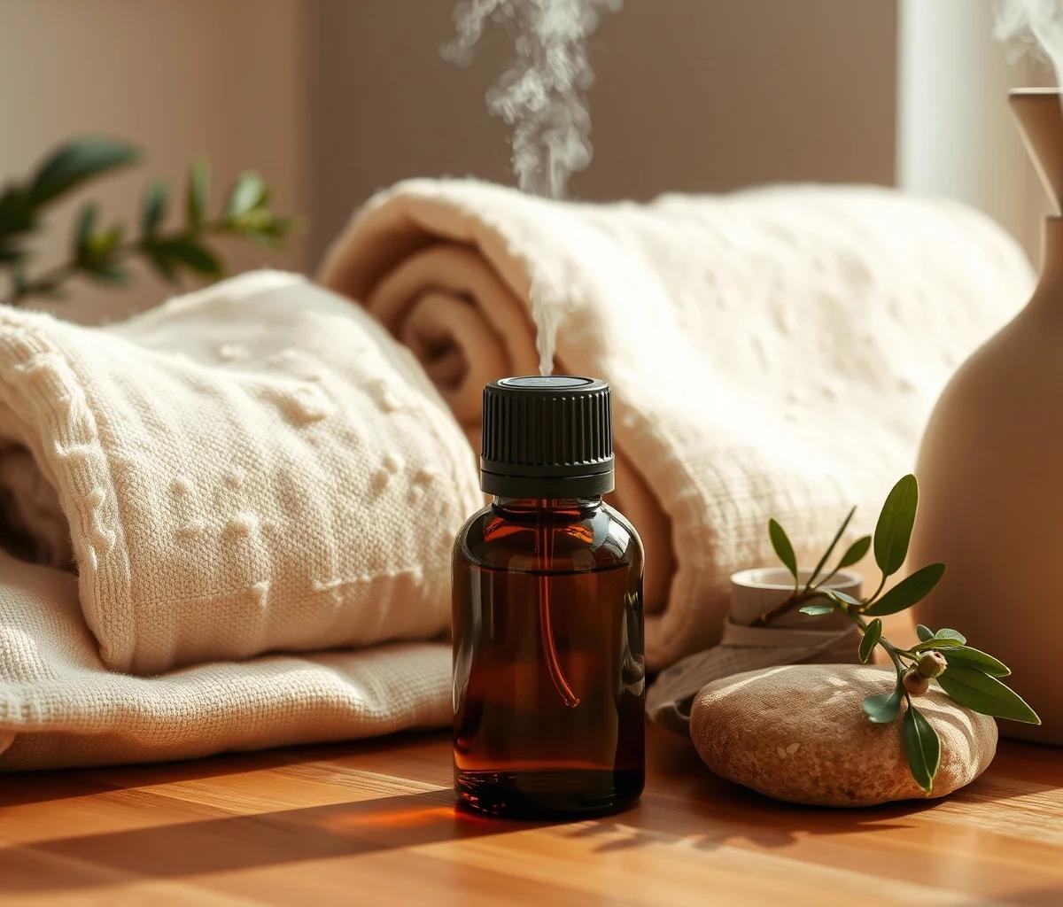 Automasaż stóp i dłoni z terapeutycznymi olejkami