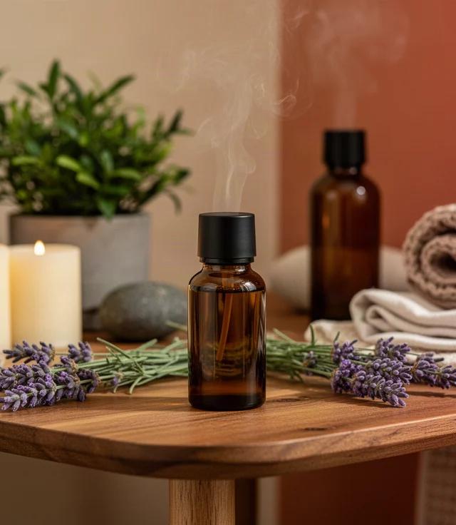 Masaje en pareja con aceites esenciales