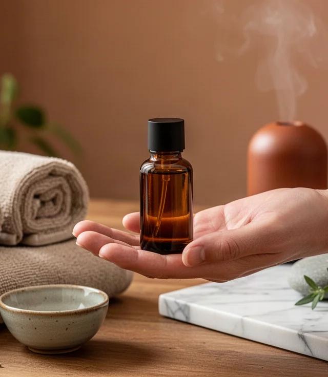 Rituel Auto-Massage des Mains aux Huiles le Soir