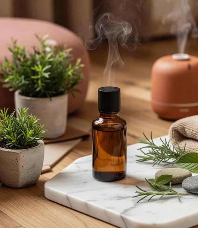 Begin je dag met yoga en essentiële oliën