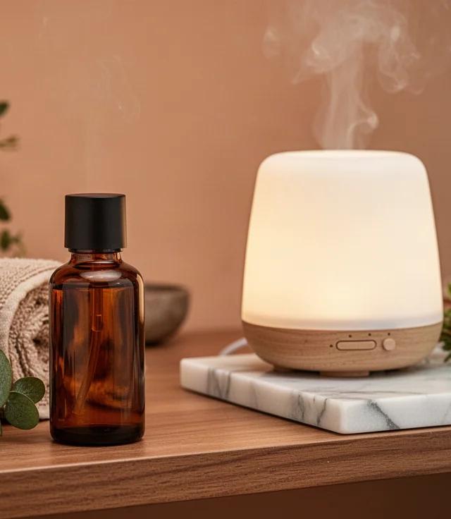 Yoga with Essential Oils and Diffuser Ritual